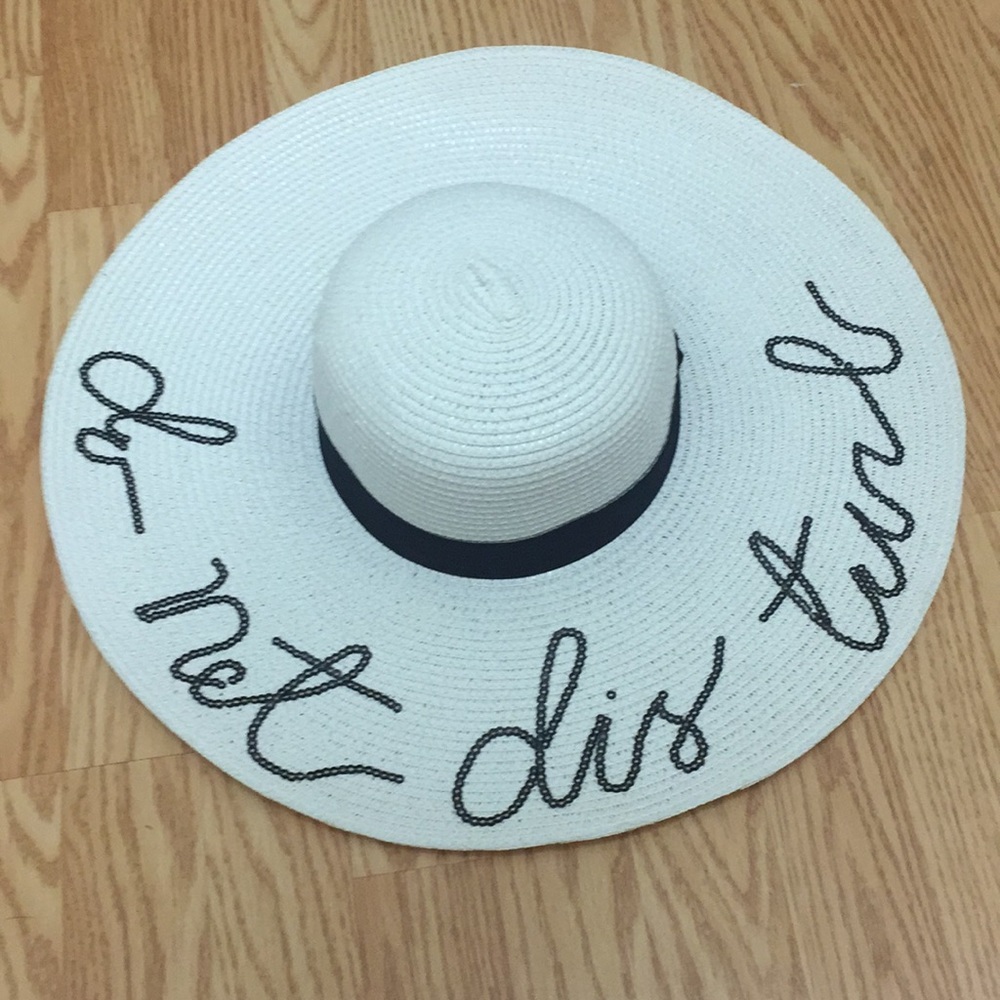 Do Not disturb summer hat